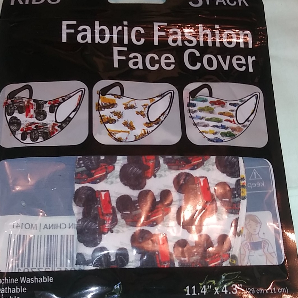 Kids 3 Pack Masks